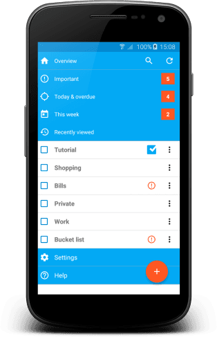 Checklist App Features