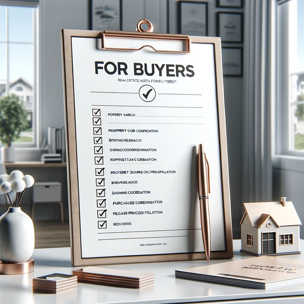 Real Estate Agent Checklist for New Buyers